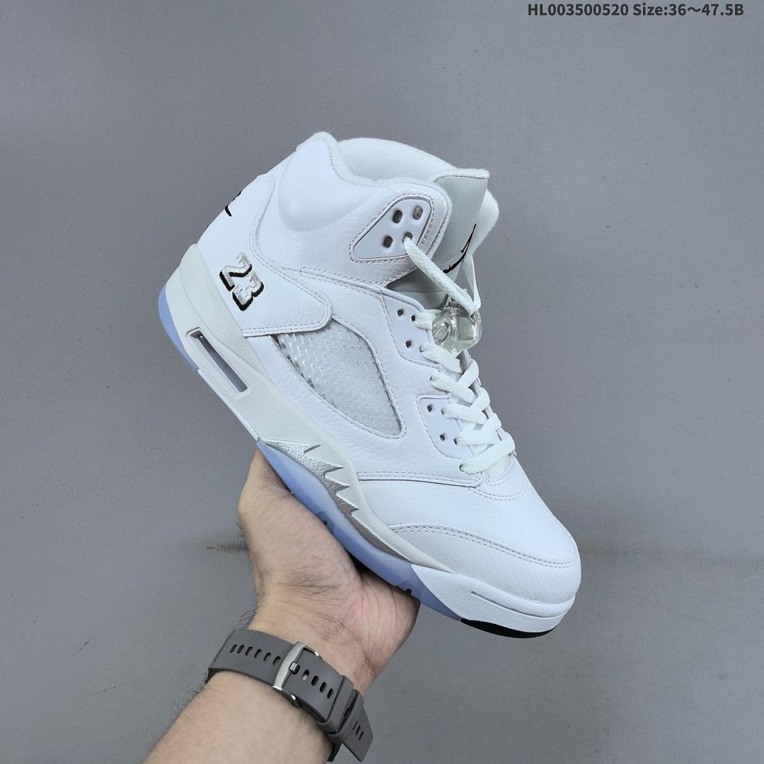 Air Jordan 5 Retro "Metallic White" AJ5 5 aj5 5 - foto 3