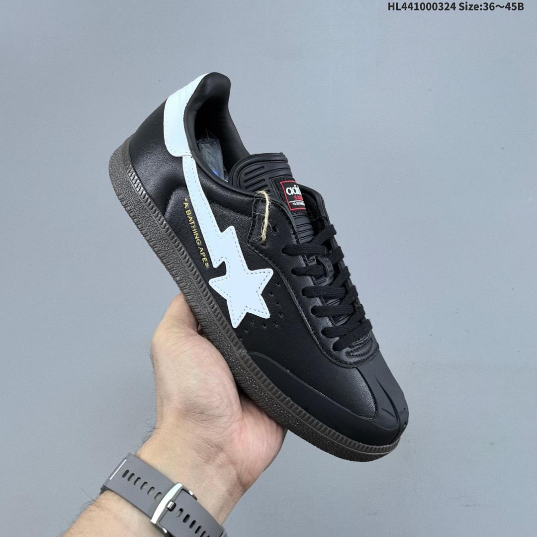 A Bathing Ape x Adidas Originals Samba ID - foto 4