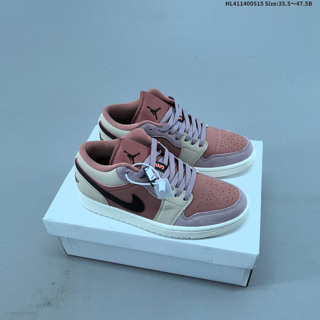 Air Jordan 1 Low "Light British Tan" AJ1 1 aj1 1