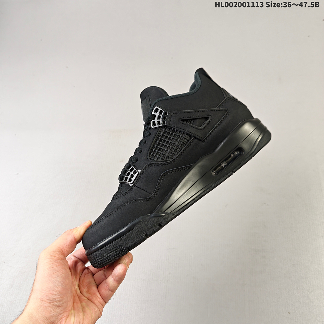 Air Jordan 4 Retro "Black Cat" AJ4 4 aj4 4 - foto 8