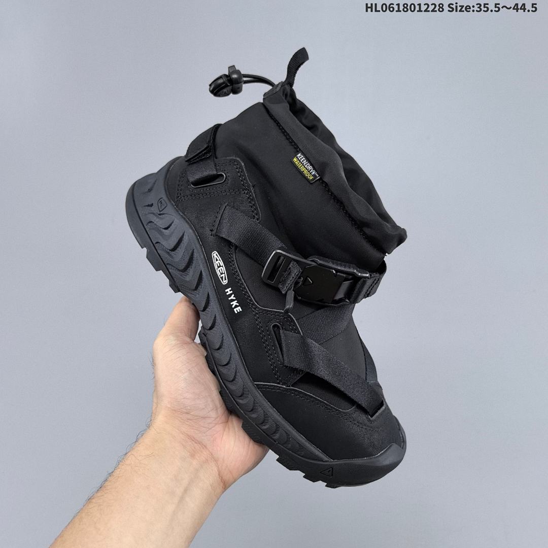 HYKE x KEEN Hoodzerra BROWN KEEN HYKE - foto 12