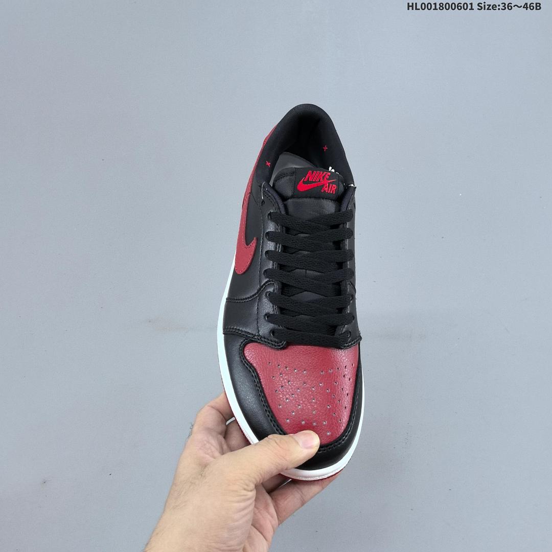 Air Jordan 1 Low OG "Banned" X AJ1 1 aj1 1 Jordan - foto 5
