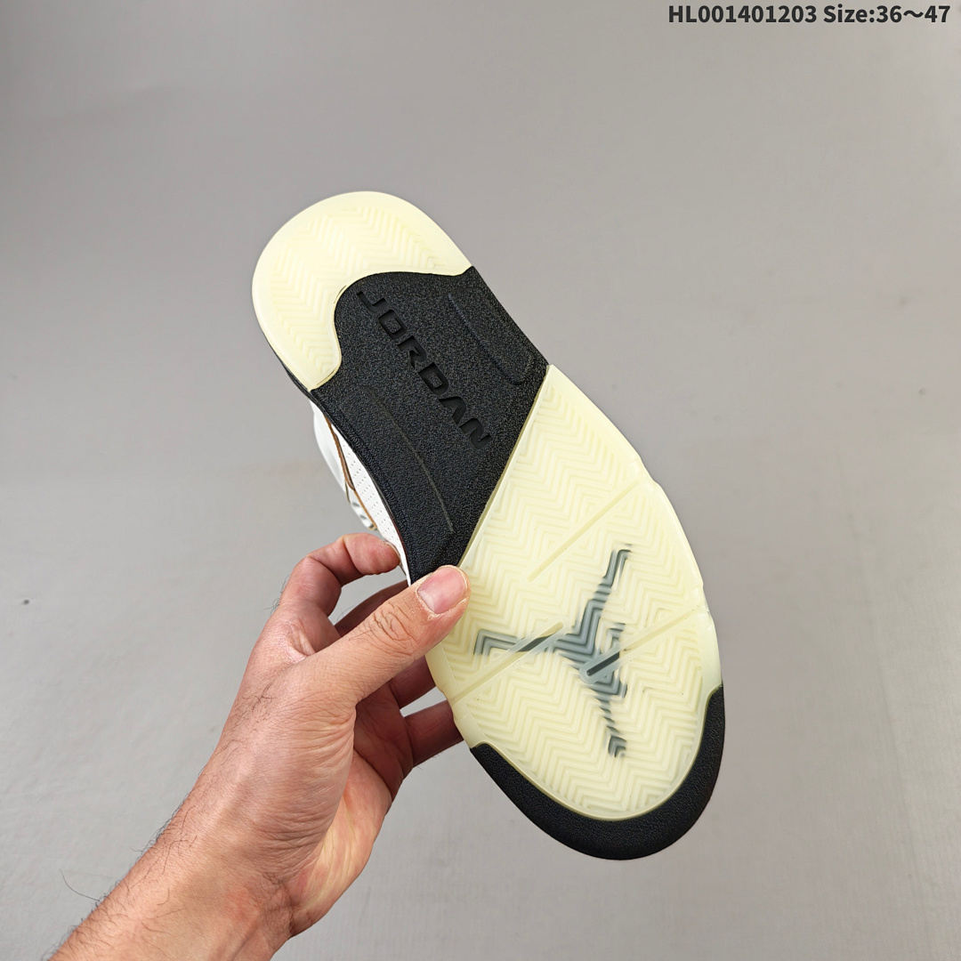 Air Jordan 5 Retro "Luminous Green And Sail" AJ5 5 aj5 5 - foto 4