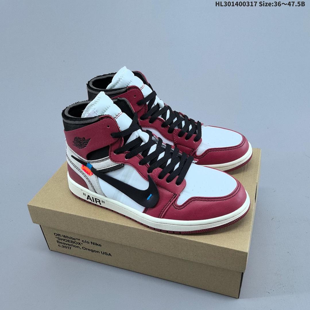 OFF-WHITE x Air Jordan 1 Retro High OG "The The Chicago" AJ1 1 aj1 1 1