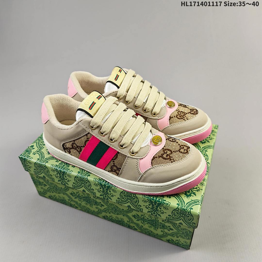 Gucci Distressed Screener sneaker HL171401117 Size - foto 2