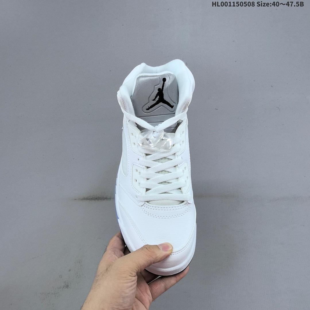 Air Jordan 5 Retro "Metallic White" AJ5 5 aj5 5 - foto 5