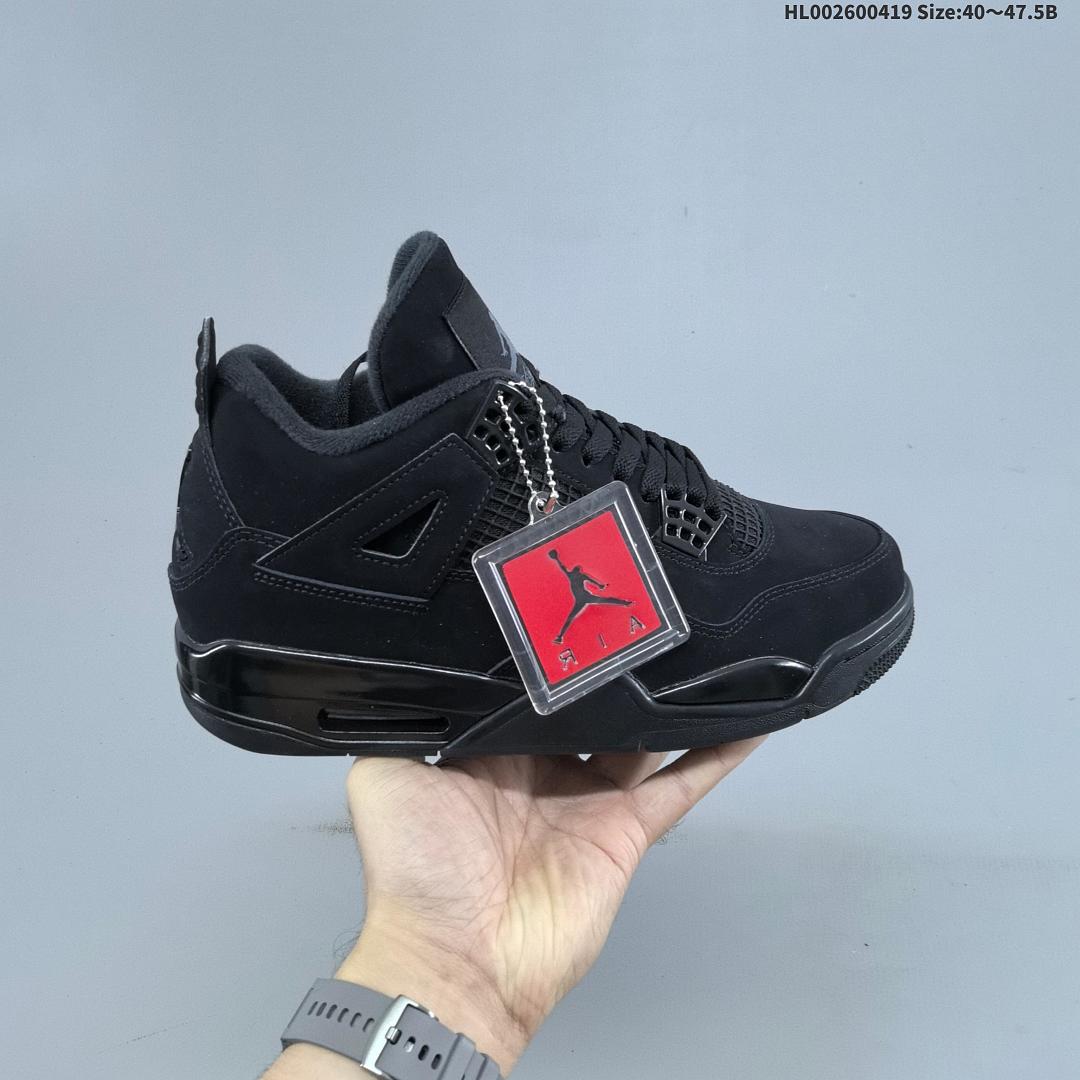 Air Jordan 4 Retro "Black Cat" AJ4 4 aj4 4 - foto 2