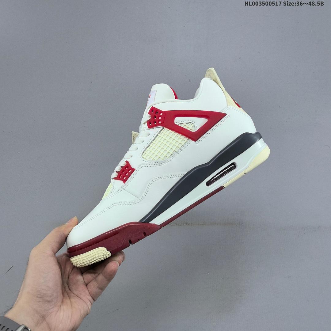 Nigel Sylvester x Air Jordan 4 "Sail Cinnabar" AJ4 4 aj4 4 - foto 4