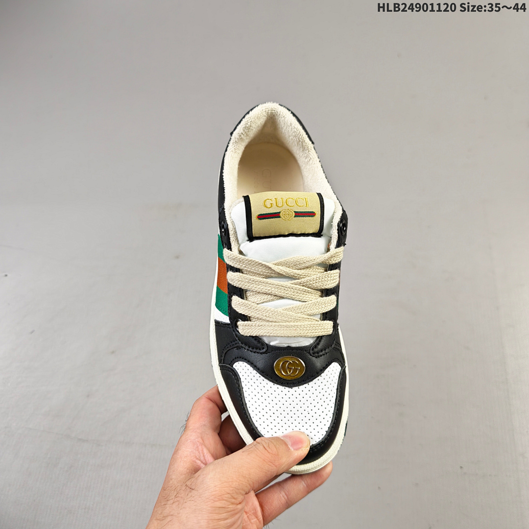 Gucci Gucci Distressed Screener sneaker Gucci HLB24901120 Size:3 - foto 8