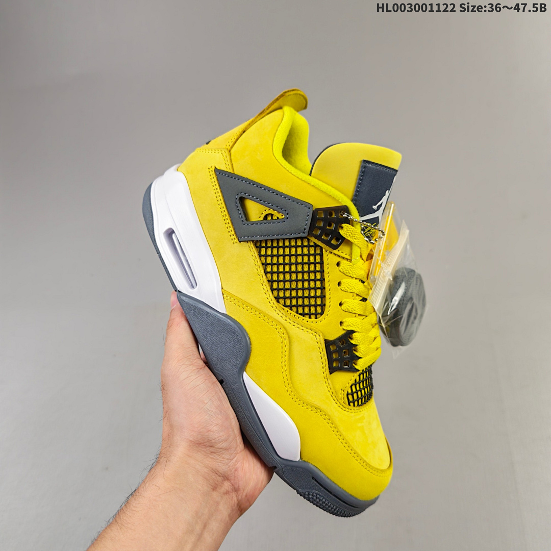 Air Jordan 4 Retro "Tour Yellow" AJ4 4 aj4 4 2006 Jord - foto 9