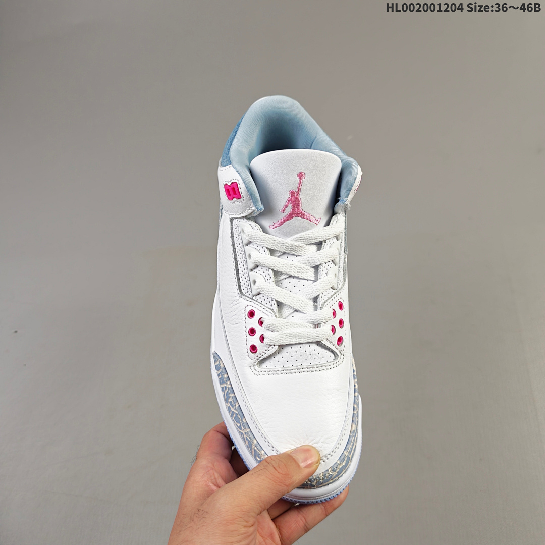 Air Jordan 3 Retro "White And Cobalt Bliss" AJ3 3 aj3 3 - foto 6
