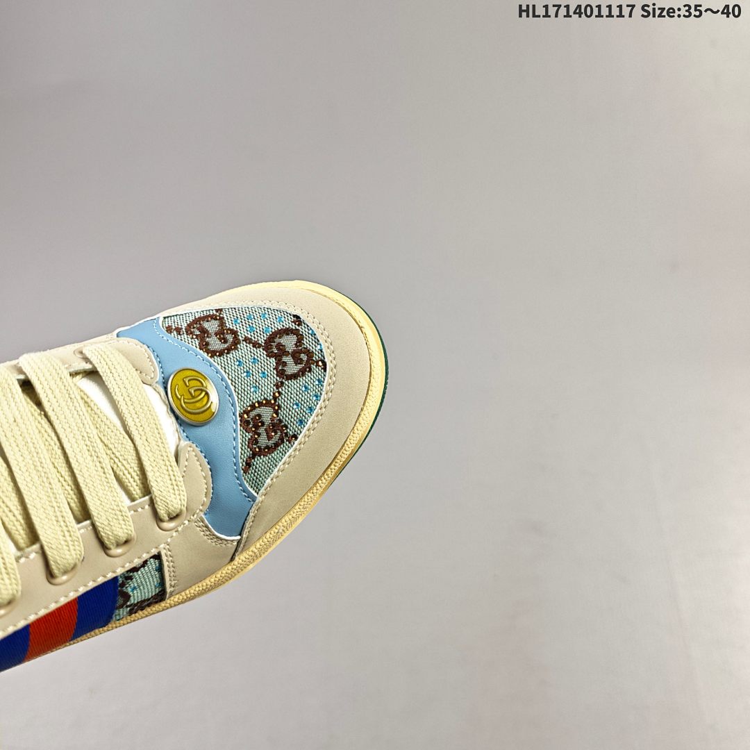 Gucci Distressed Screener sneaker HL171401117 Size - foto 4