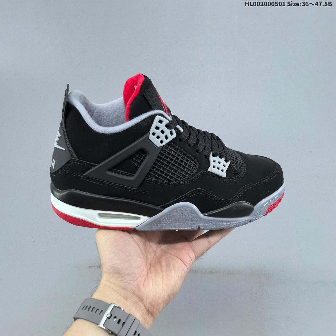 Air Jordan 4 Retro "Bred" OG AJ4 4 aj4 4 - foto 2
