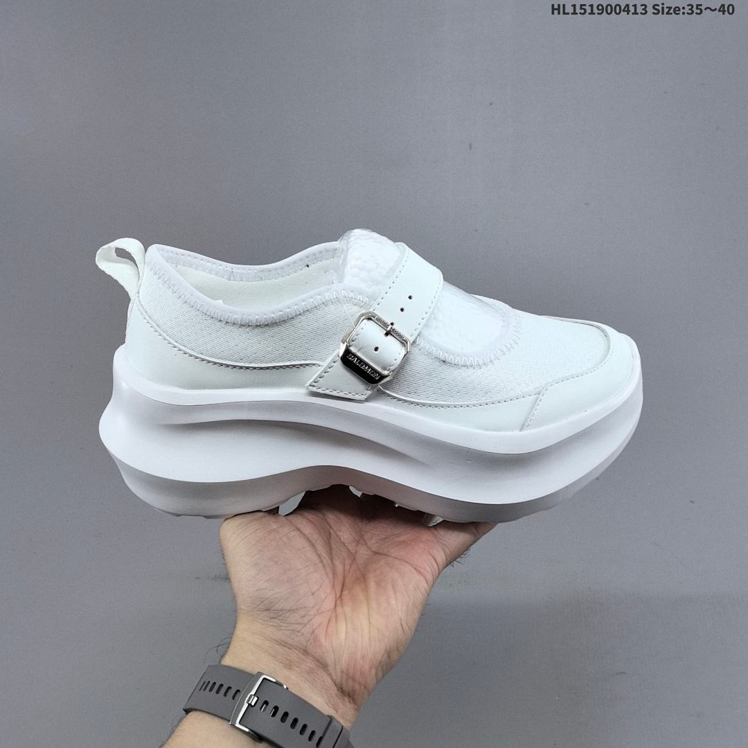 Comme des Garçons x SALOMON SR811 Leather Platform CDG - foto 2