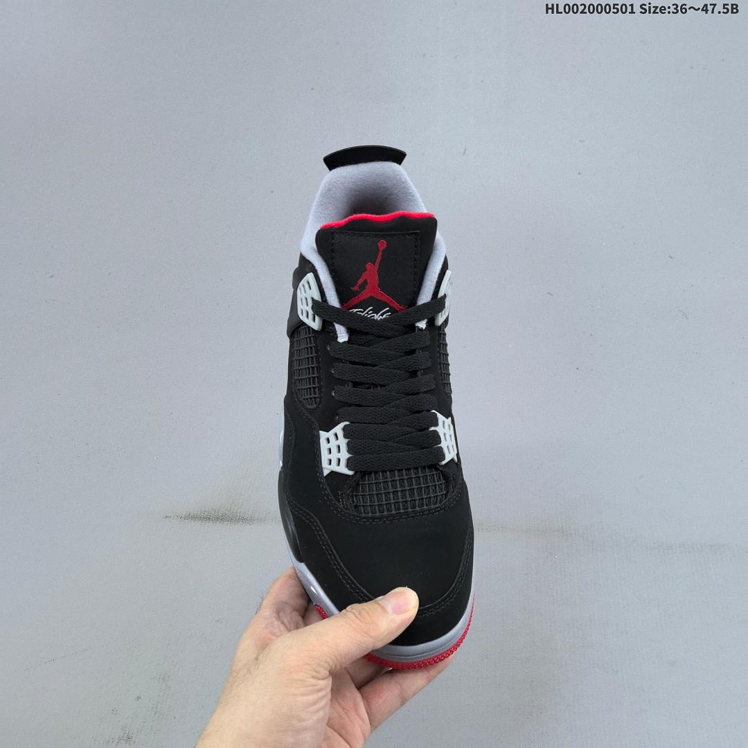 Air Jordan 4 Retro "Bred" OG AJ4 4 aj4 4 - foto 5
