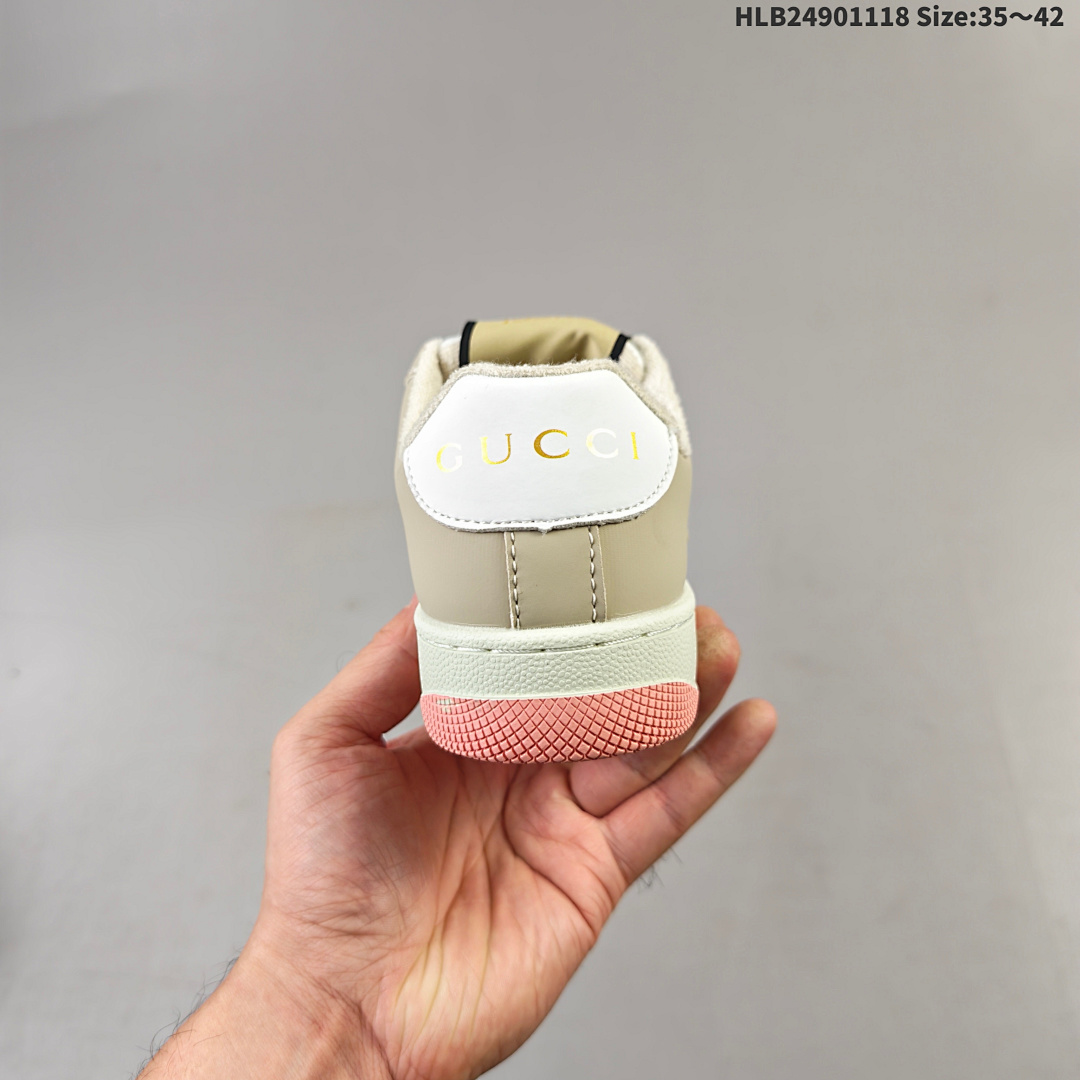 Gucci Distressed Screener sneaker Gucci HLB24901118 - foto 6
