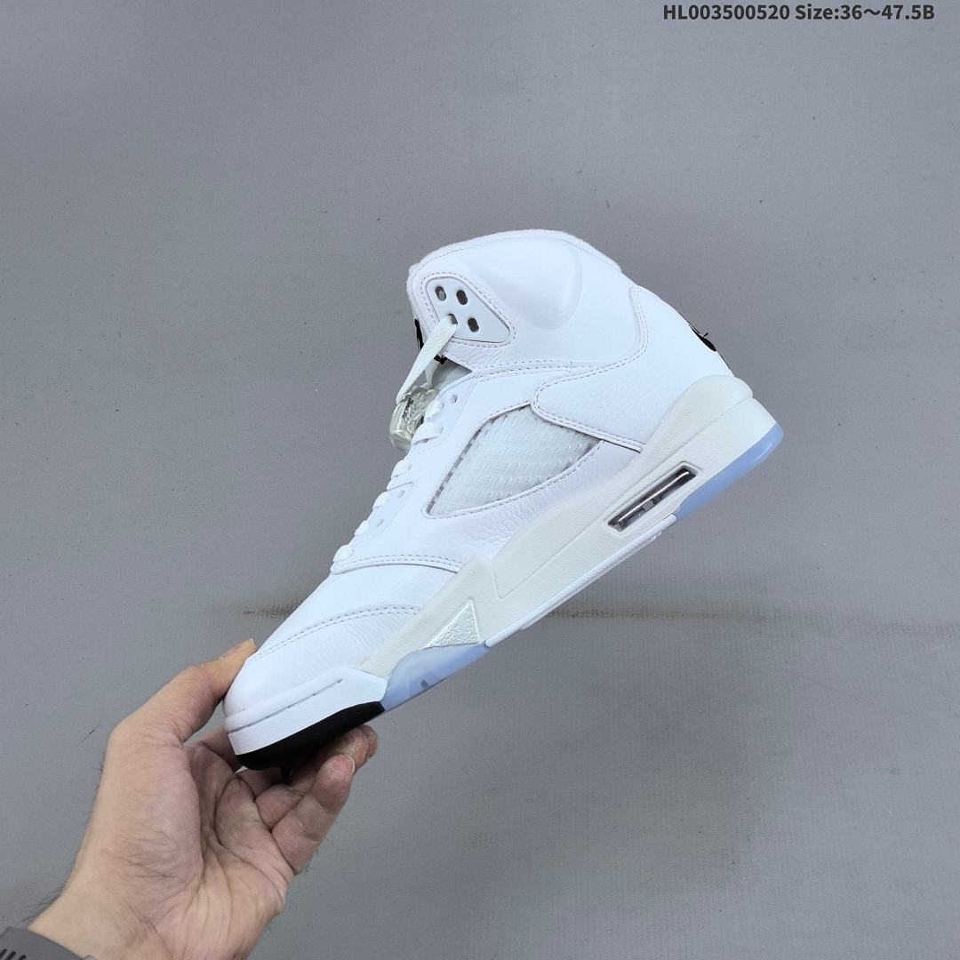 Air Jordan 5 Retro "Metallic White" AJ5 5 aj5 5 - foto 4