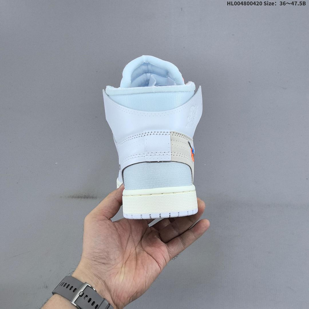 ❗️ Virgil Abloh Archive x Air Jordan 1 High OG "Alaska" AJ1 1 aj1 1 - foto 6