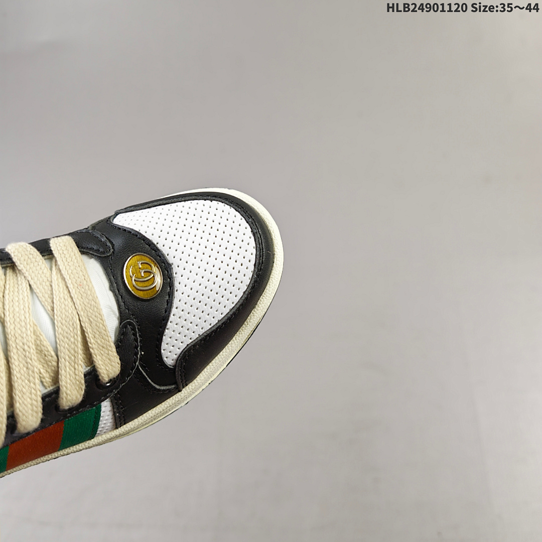 Gucci Gucci Distressed Screener sneaker Gucci HLB24901120 Size:3 - foto 4
