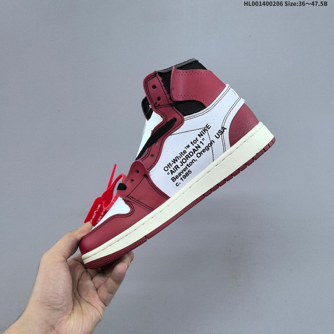 OFF-WHITE x Air Jordan 1 Retro High OG "The The Chicago" AJ1 1 aj1 1 1 - foto 7