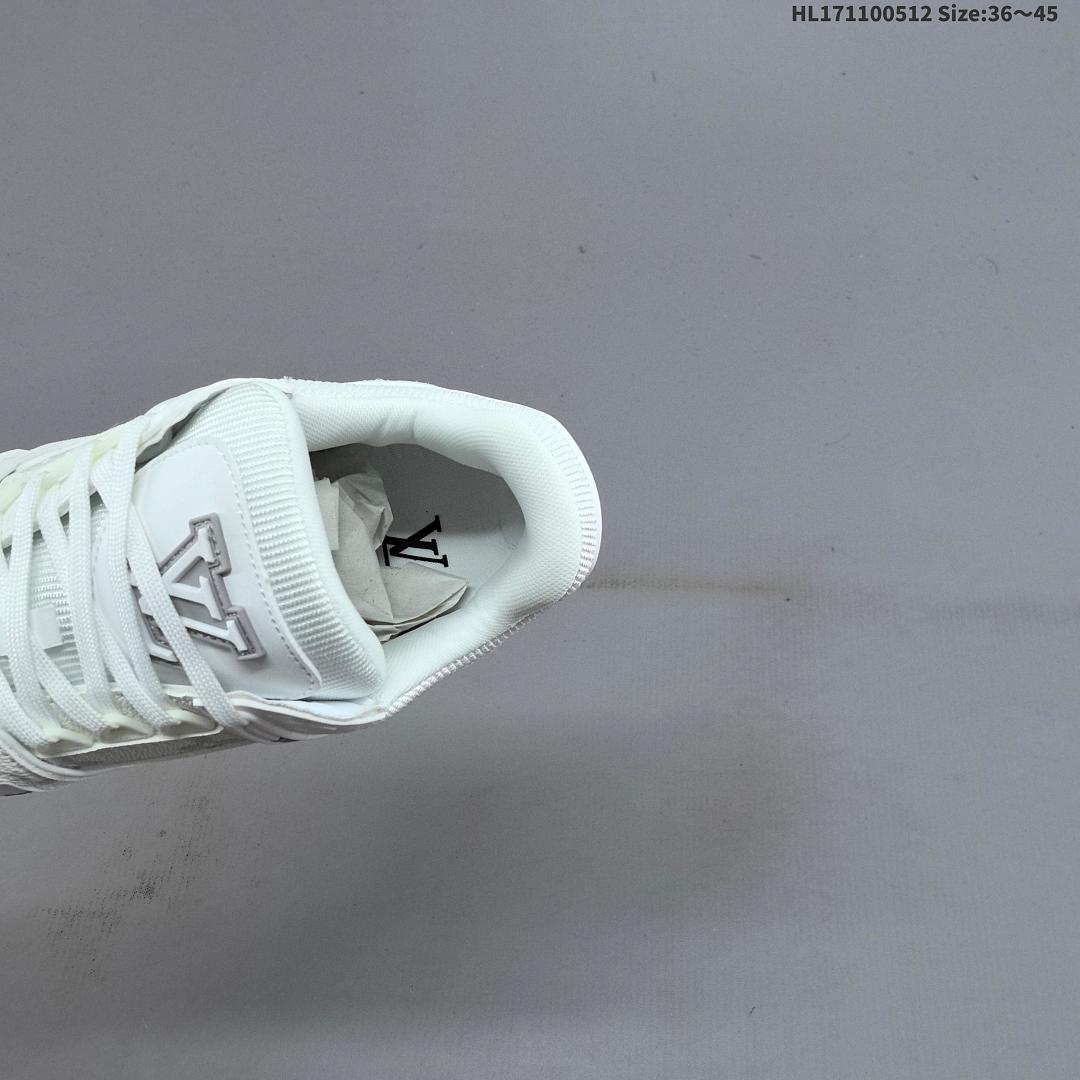 Louis Vuitton Trainer Sneaker Low LV ID Size 45 - foto 9