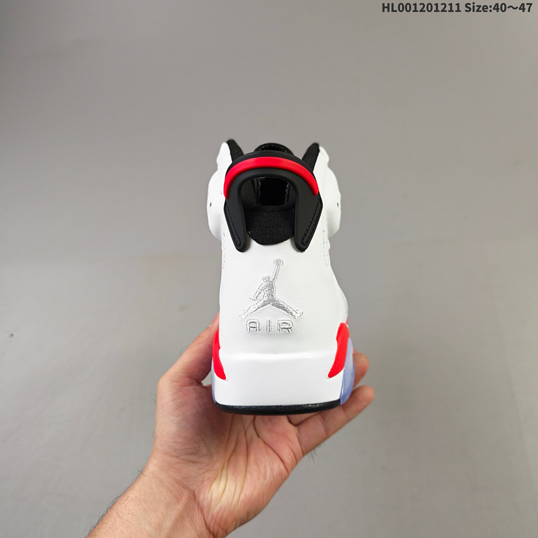 Air Jordan 6 Retro "Infrared White" AJ6 6 aj6 6 - foto 5