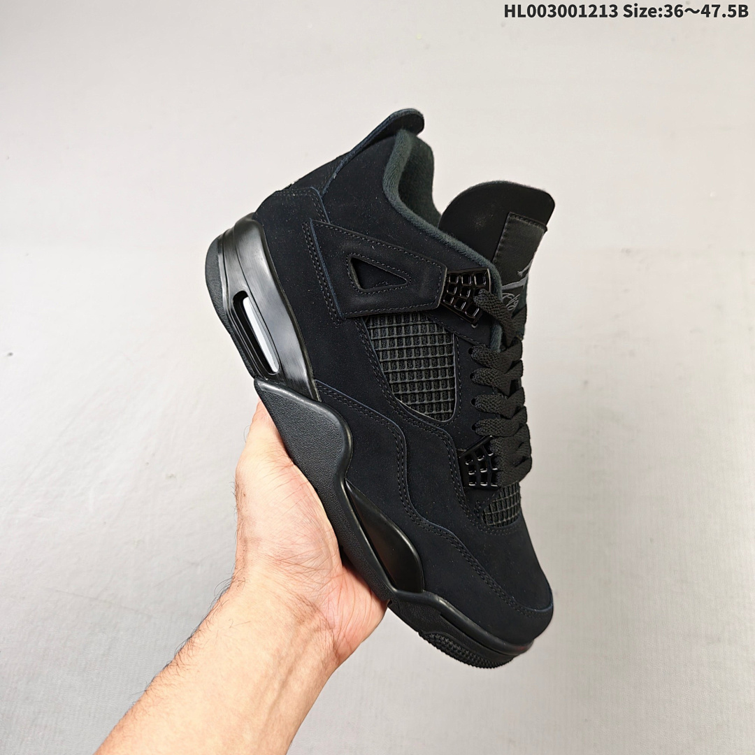 Air Jordan 4 Retro "Black Cat" AJ4 4 aj4 4 - foto 8