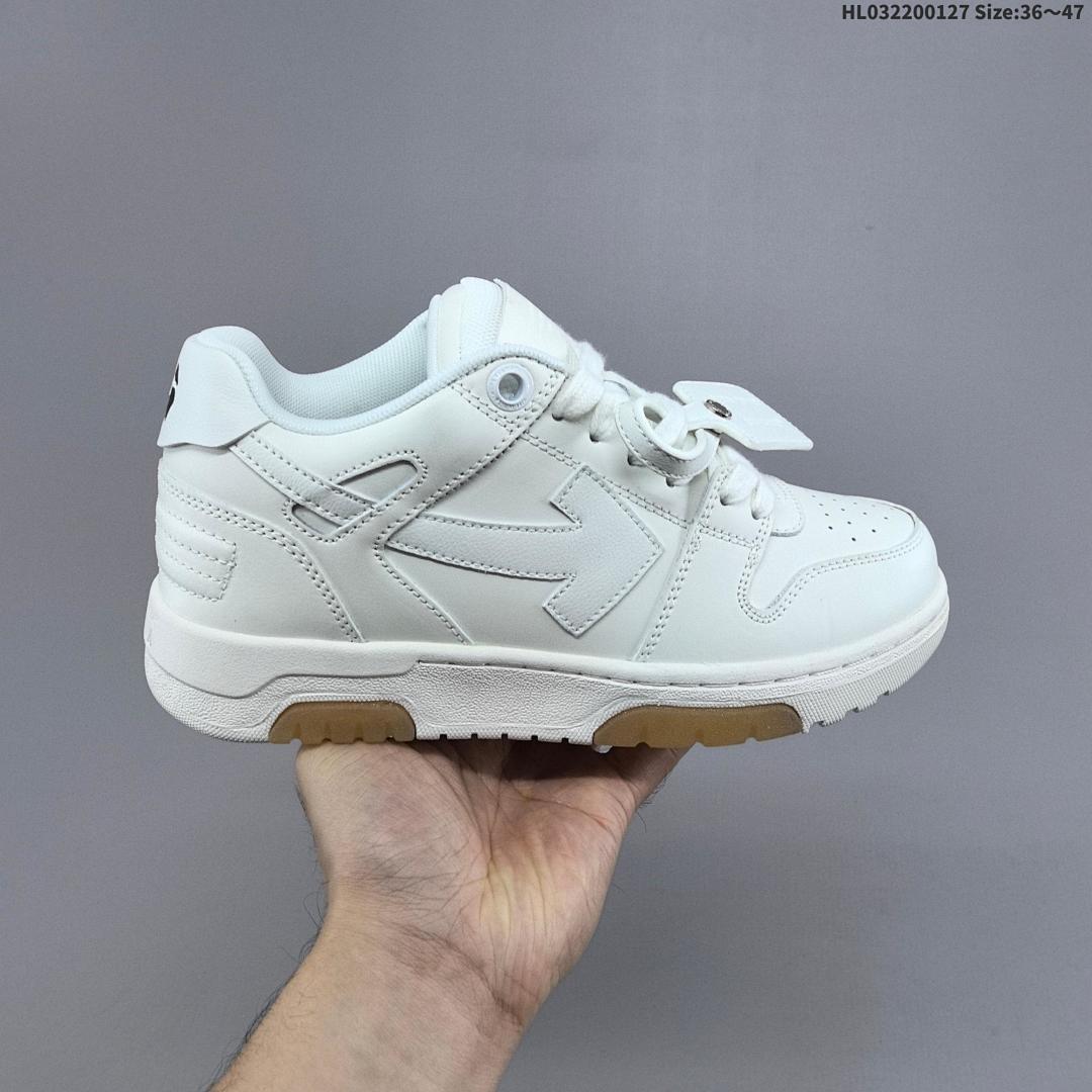 Off-WhiteÔäó c/o Virgil Abloh Out Of Office Low-top Leather OW OFF-White Sneakers" - foto 9
