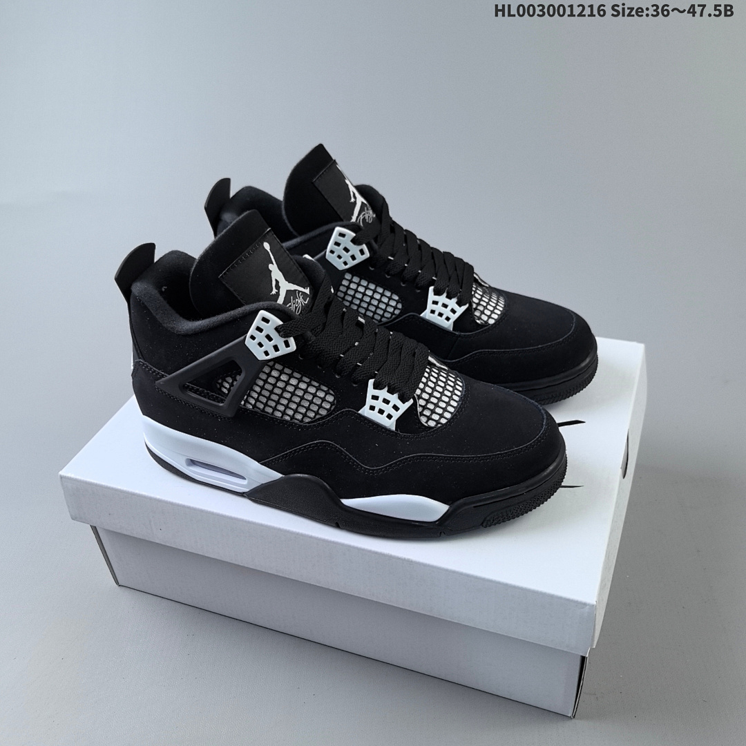Air Jordan 4 Retro "White Thunder" AJ4 4 aj4 4
