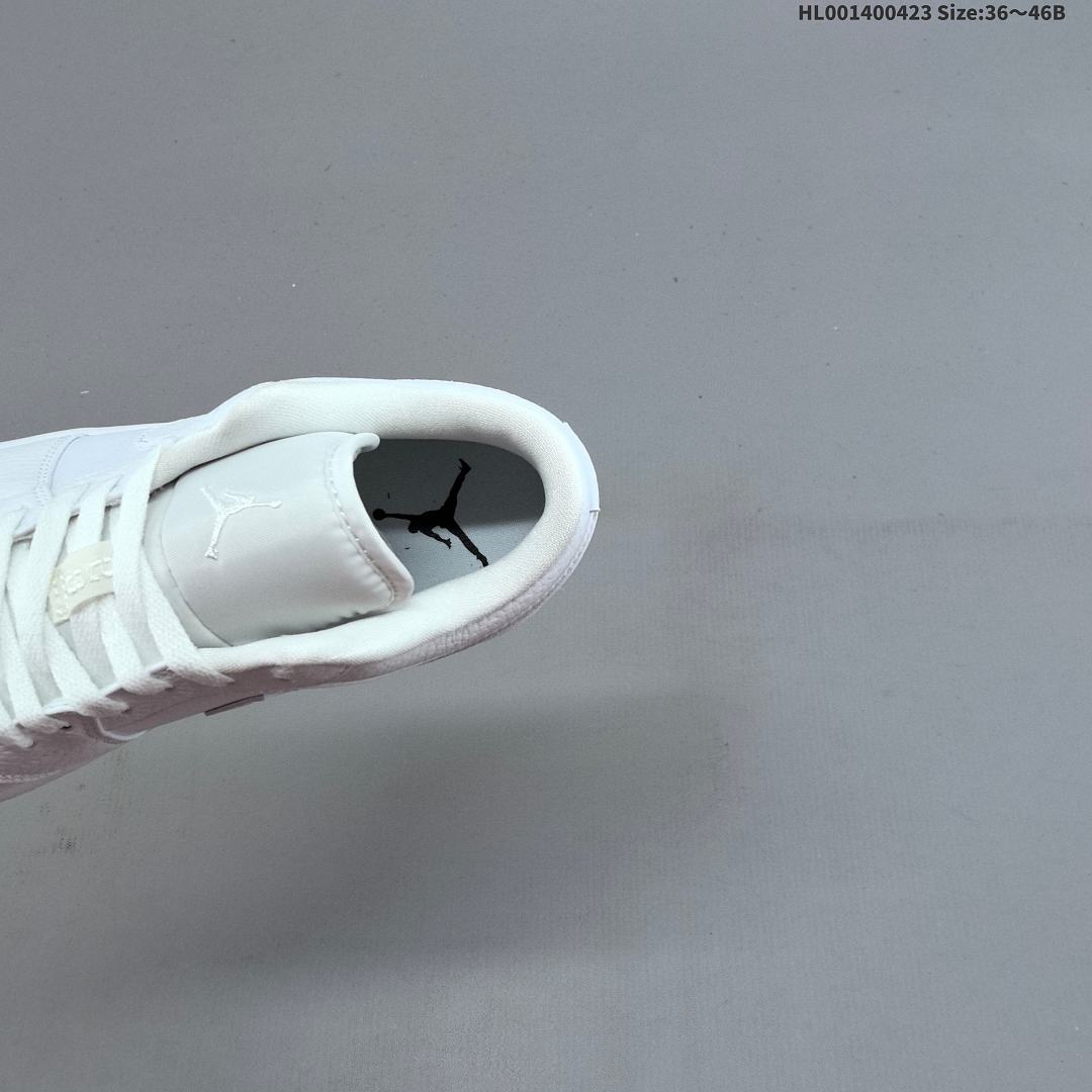 Air Jordan 1 Low "Triple White" AJ1 1 aj1 1 - foto 9