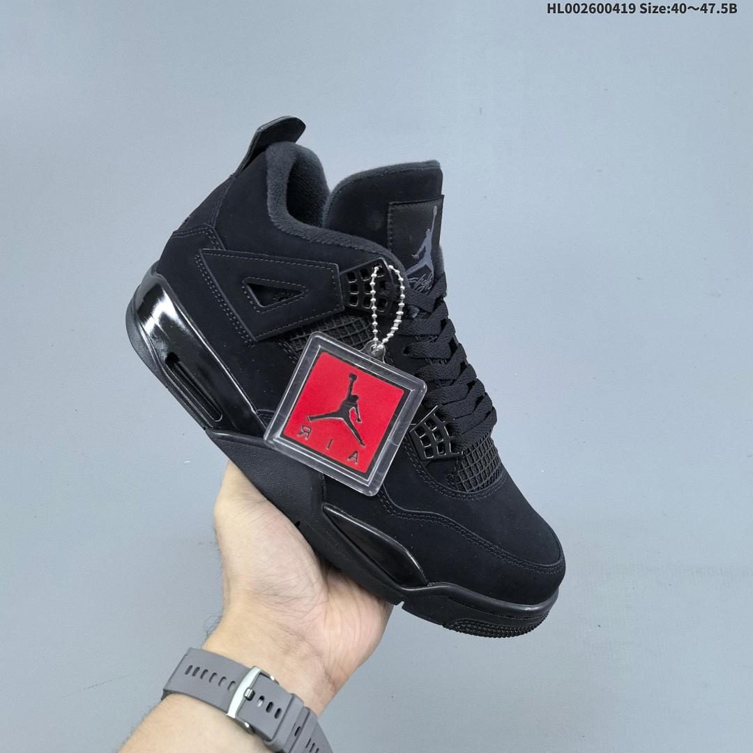Air Jordan 4 Retro "Black Cat" AJ4 4 aj4 4 - foto 3