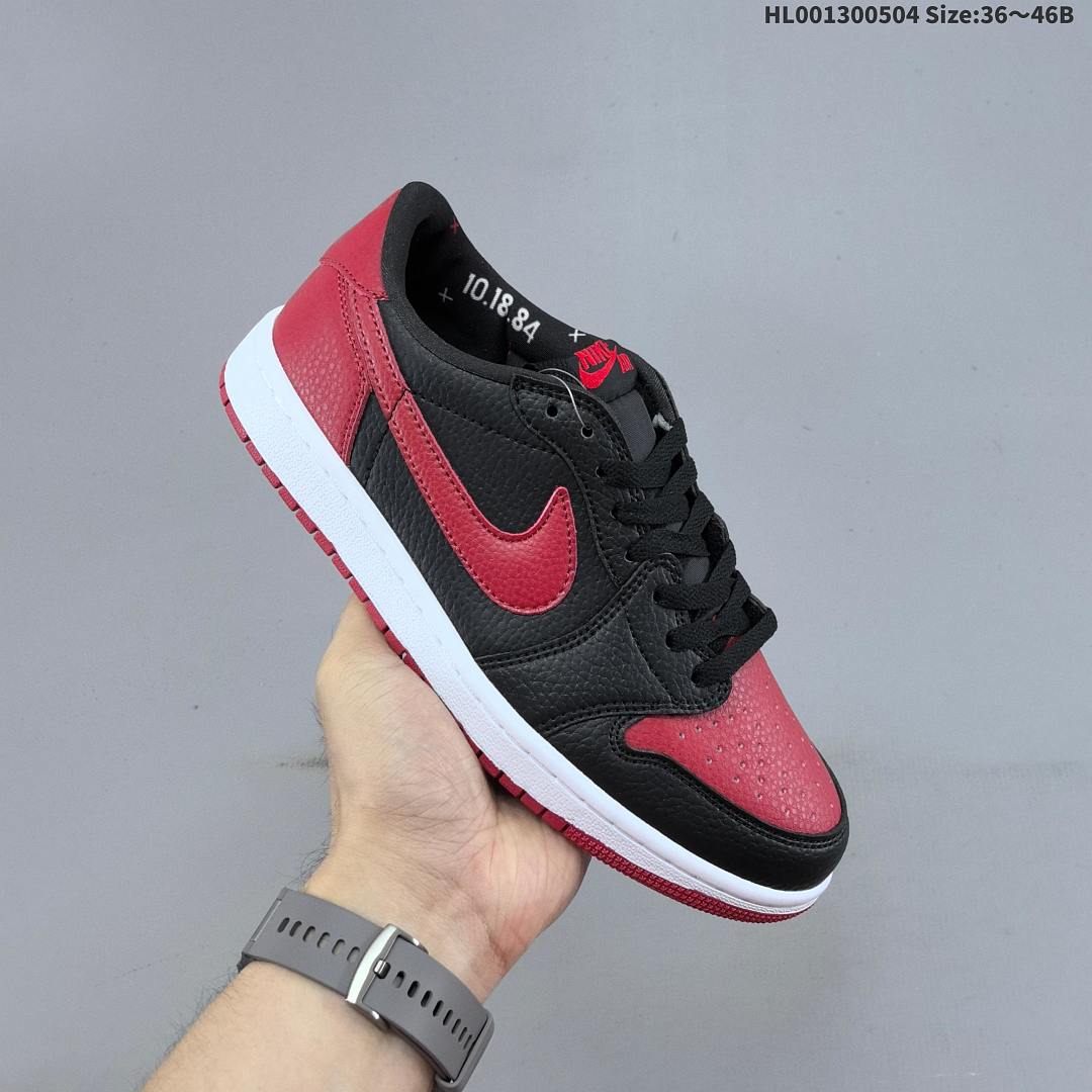 Air Jordan 1 Low OG "Banned" X AJ1 1 aj1 1 Jordda - foto 3