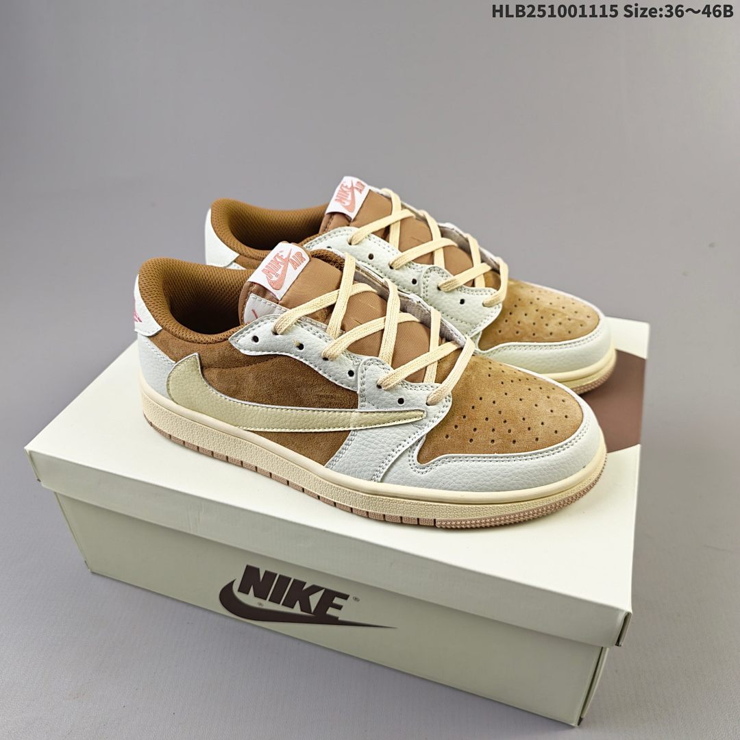 Nike Air Jordan 1 x Travis Scott AJ1 -106 ID Siz - foto 3