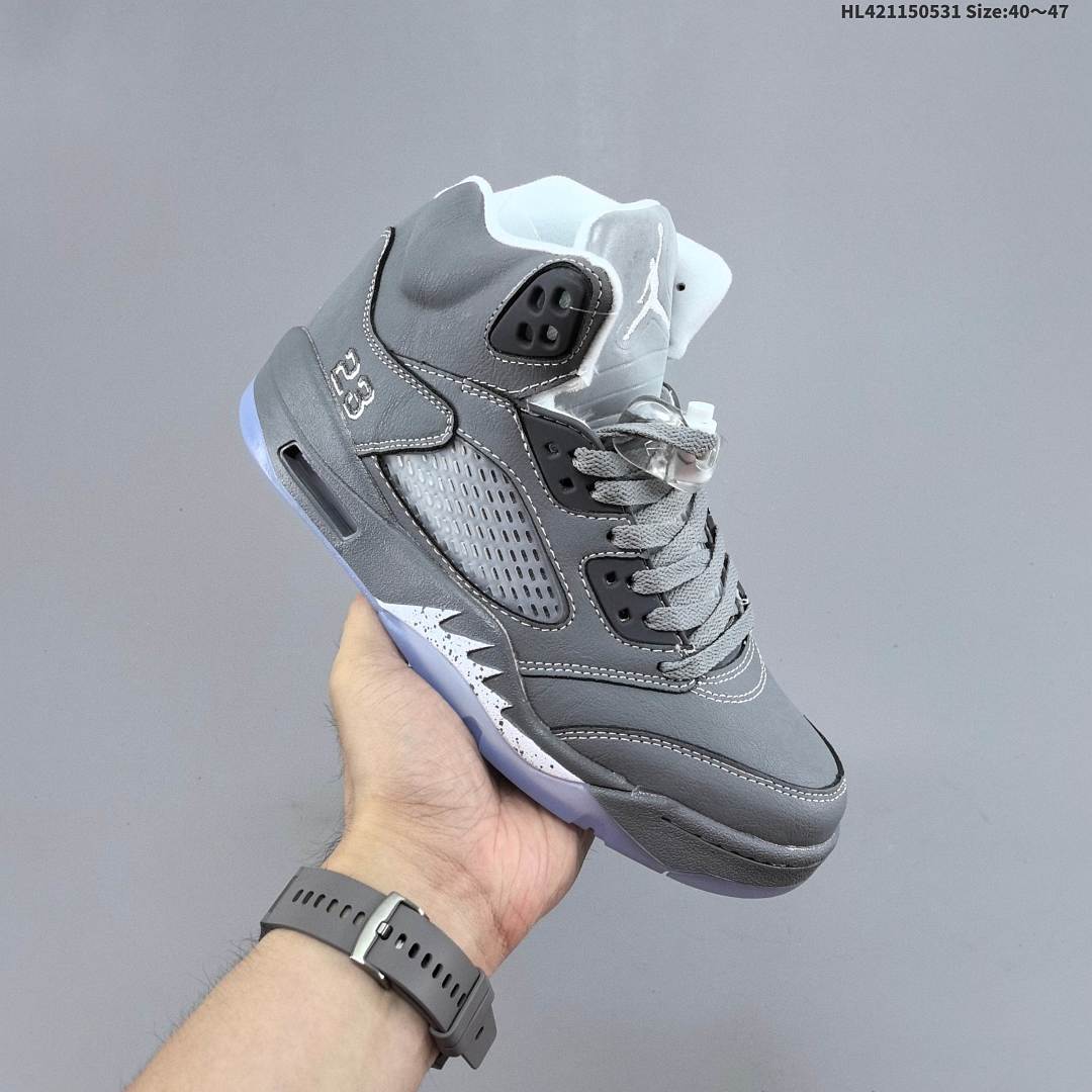 Air Jordan 5 Retro "Wolf Grey" AJ5 5 aj5 5 - foto 3