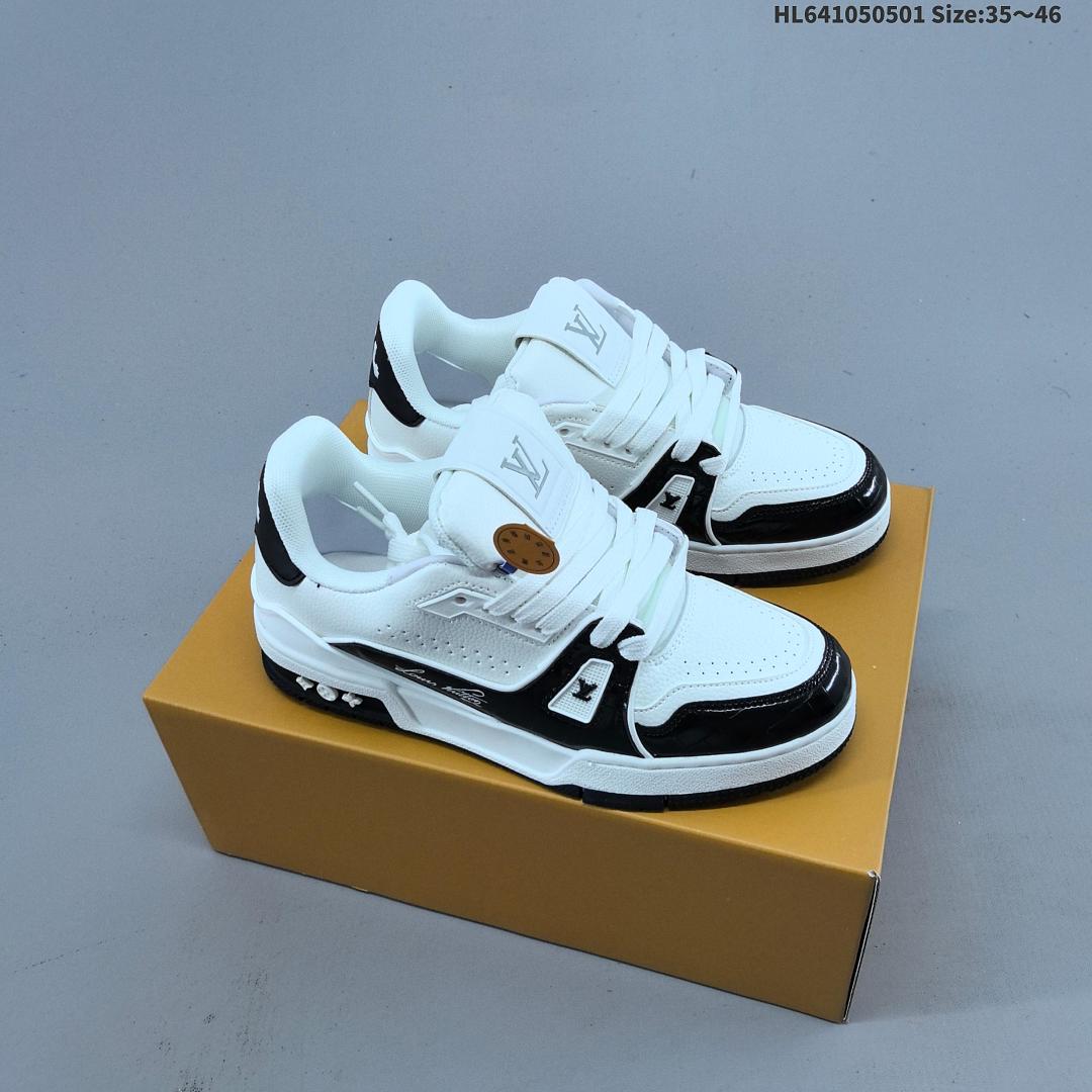 Louis Vuitton Trainer Sneaker Low LV ID Size 46 - foto 2