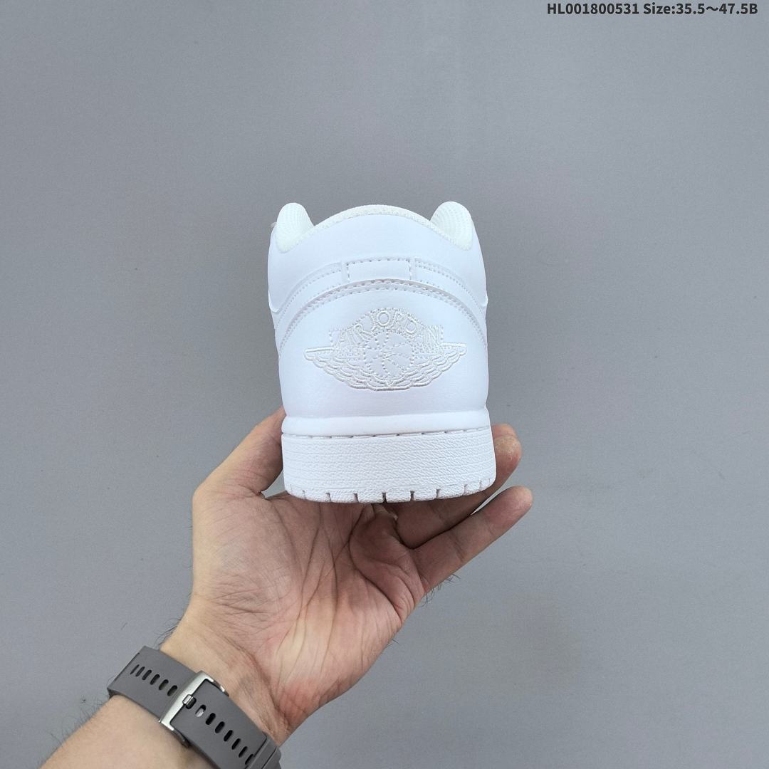 Air Jordan 1 Low "Triple White" AJ1 1 aj1 1 - foto 6