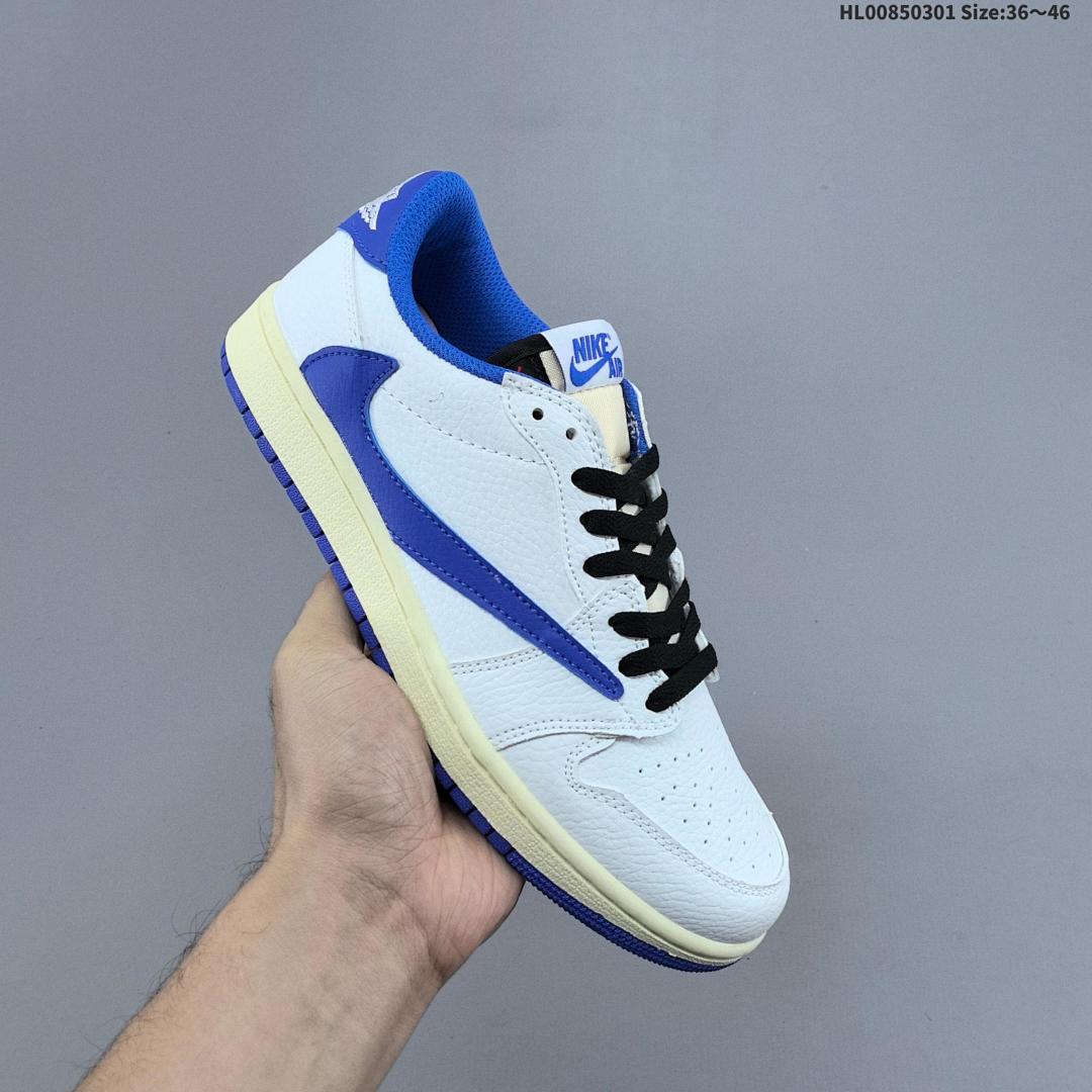 Travis Scott x Fragment Design x Air Jordan 1 Low OG AJ1 1 aj1 1 - foto 4