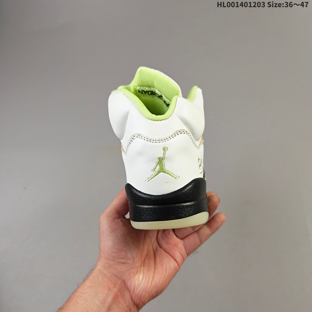 Air Jordan 5 Retro "Luminous Green And Sail" AJ5 5 aj5 5 - foto 5
