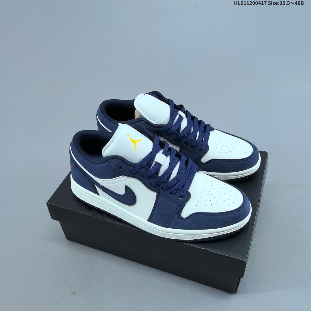 Air Jordan 1 Low "Midnight Navy/University Blue" AJ1 1 aj1 1