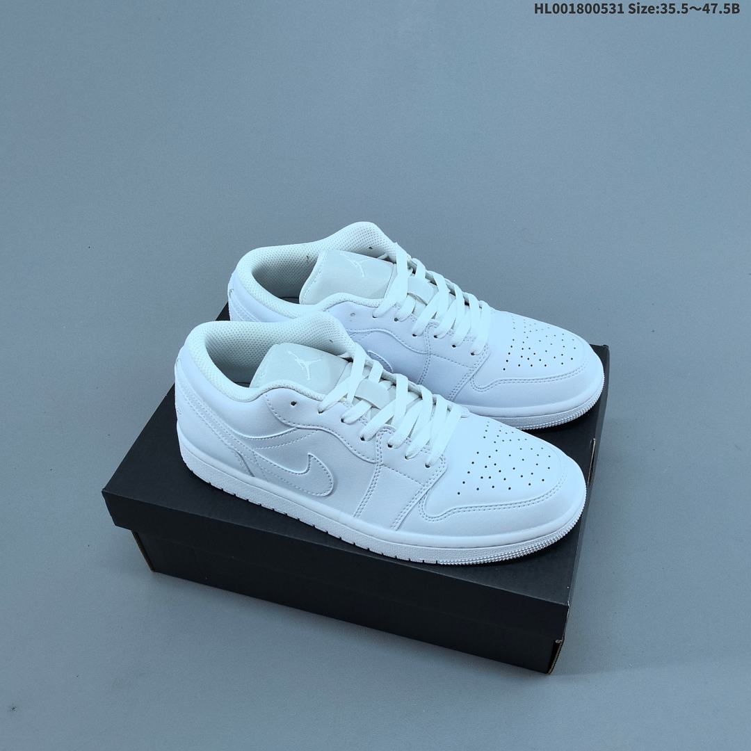 Air Jordan 1 Low "Triple White" AJ1 1 aj1 1