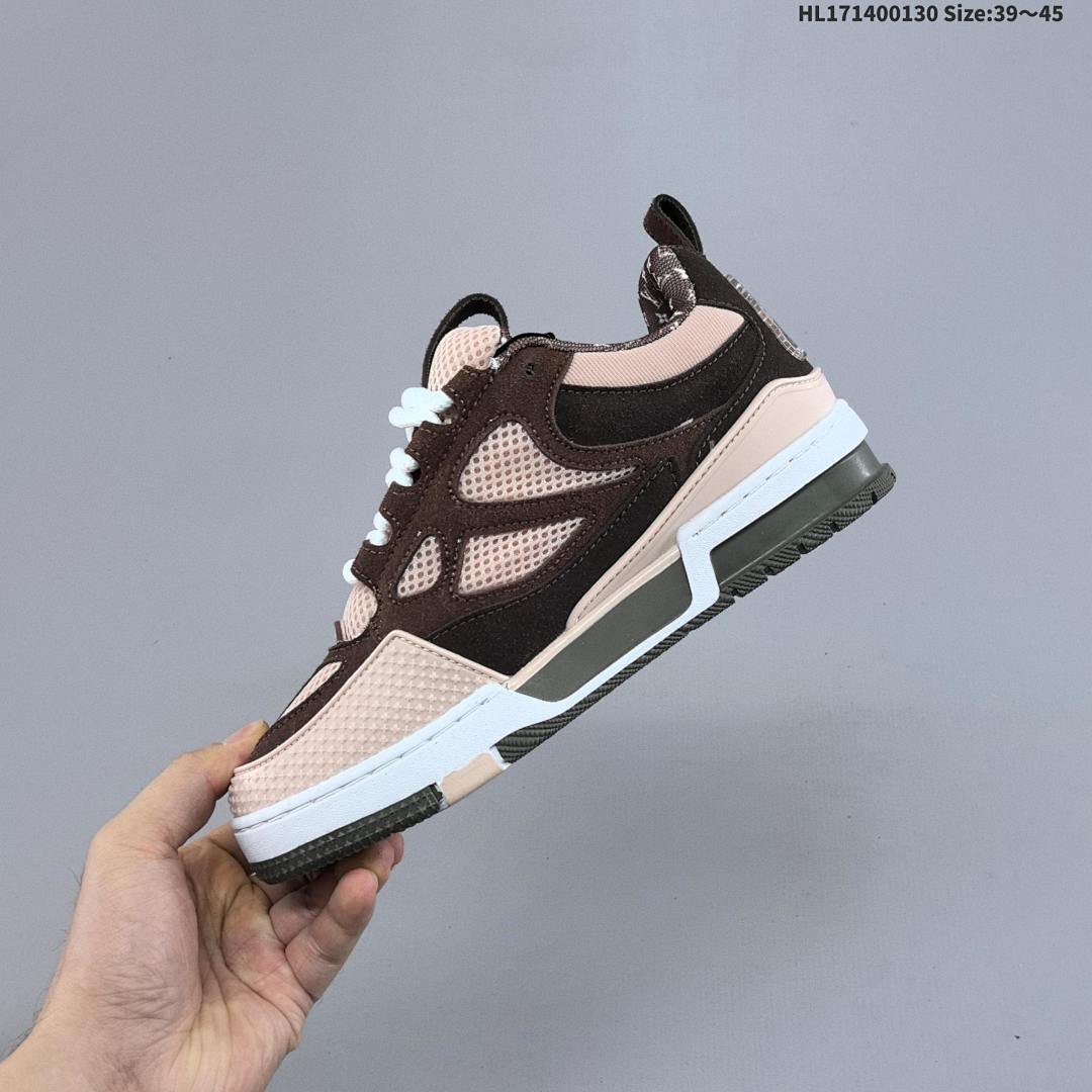 Louis Vuitton Trainer Sneaker Low LV ID Size 45 - foto 7