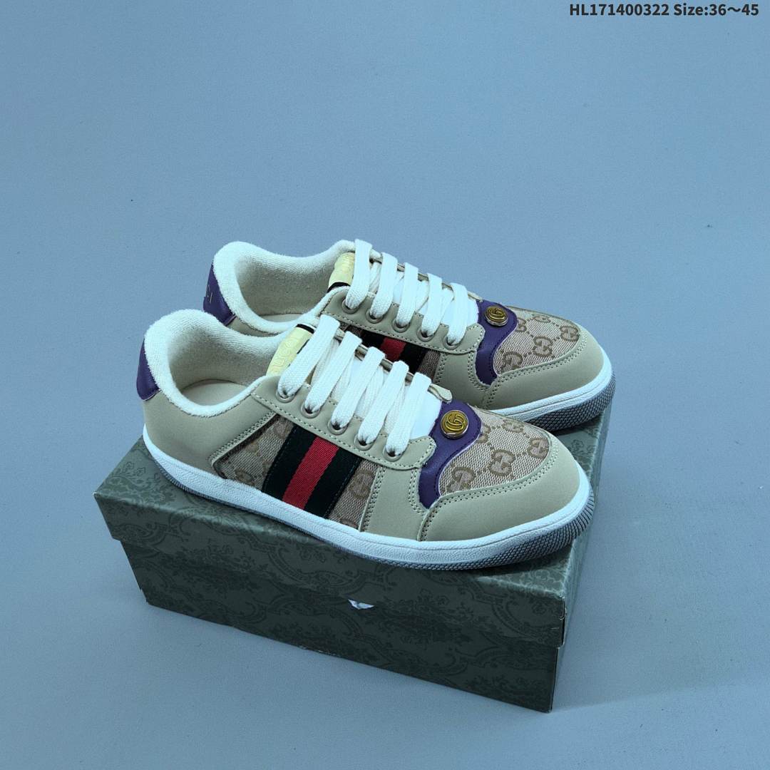 Gucci Distressed Screener sneaker Gucci HL171400322 - foto 8
