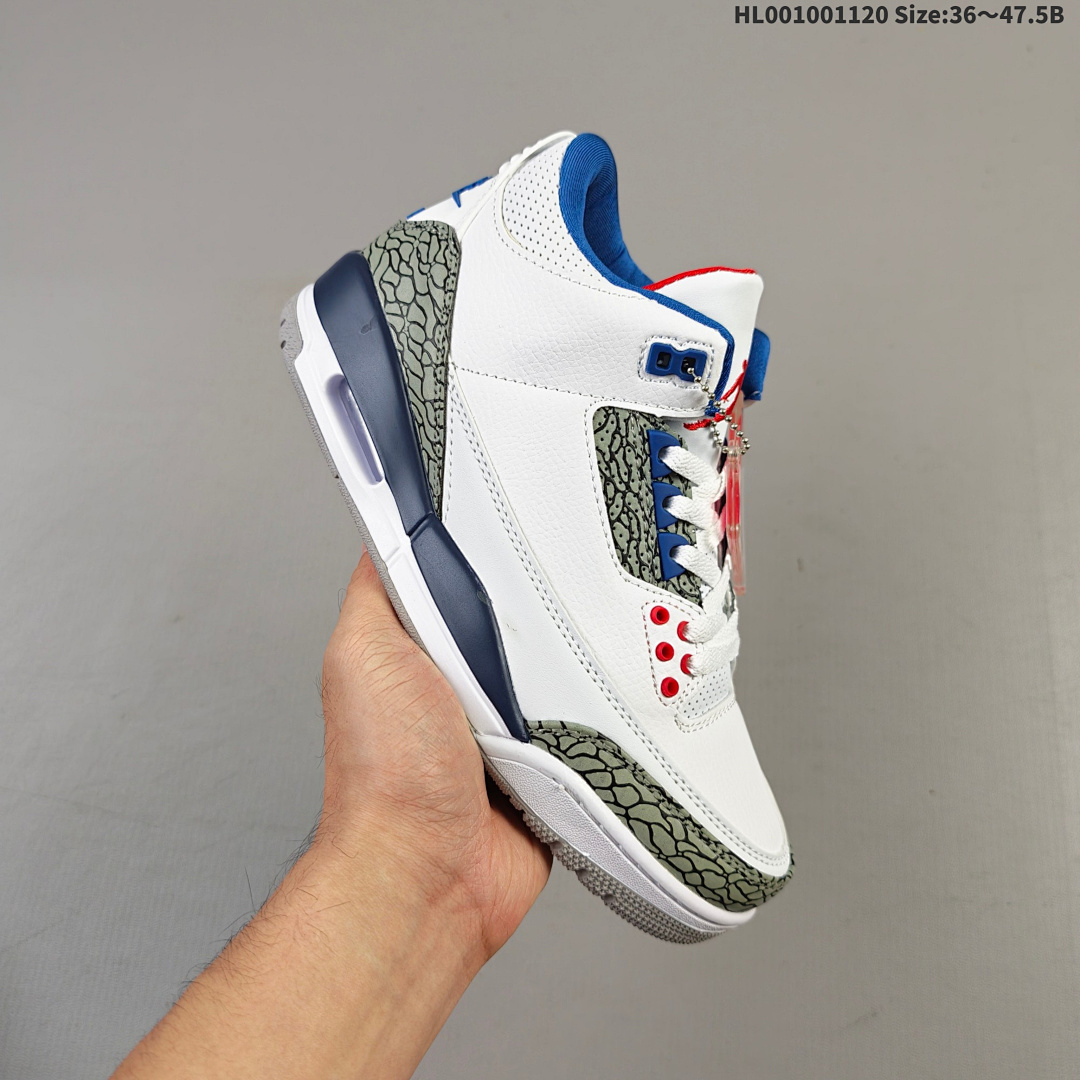 Air Jordan 3 Retro "True Blue" AJ3 3 aj3 3 - foto 9