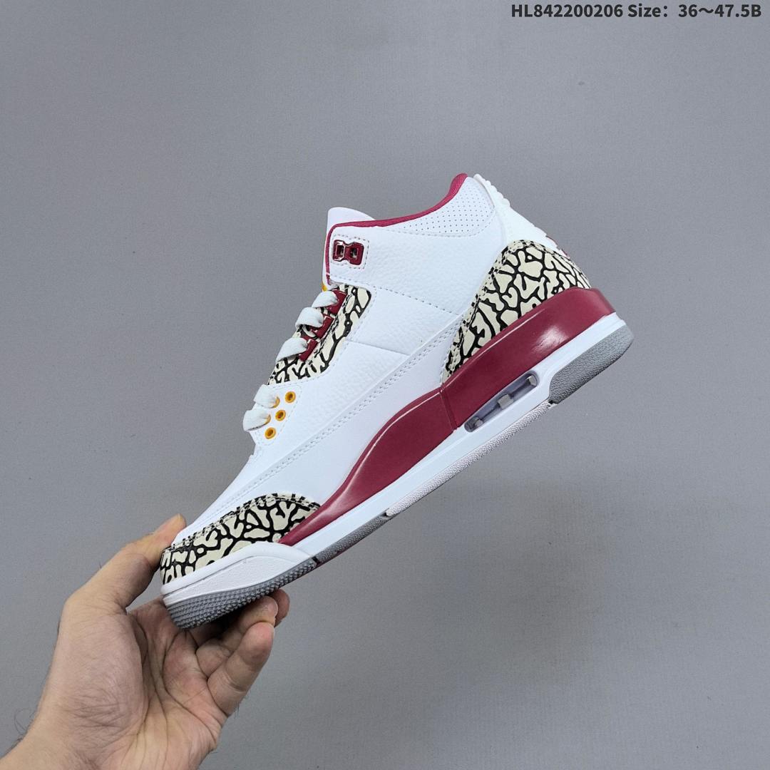 Air Jordan 3 Retro "Cardinal Red" AJ3 3 aj3 3 - foto 7
