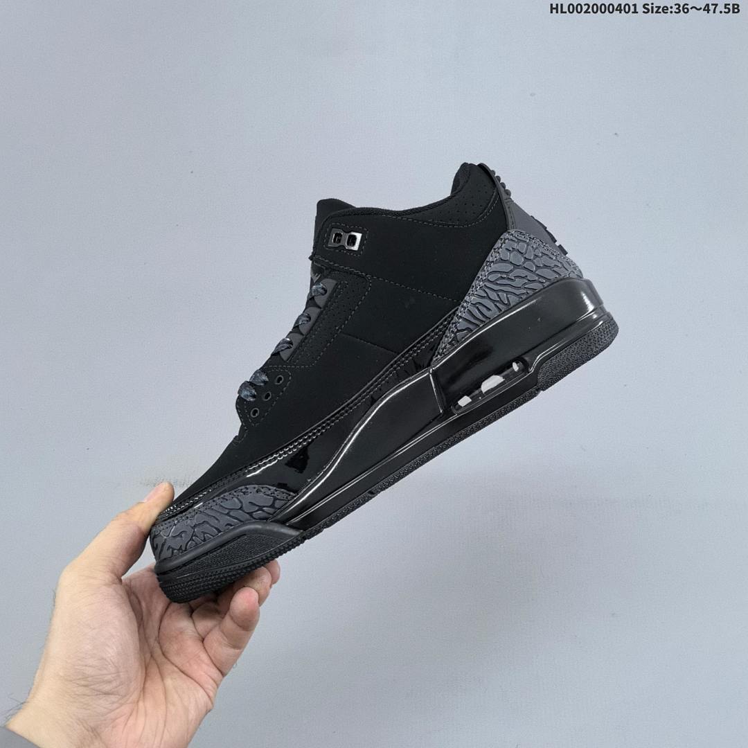 Air Jordan 3 Retro "Black Cat" AJ3 3 aj3 3 "Black Cat" - foto 4