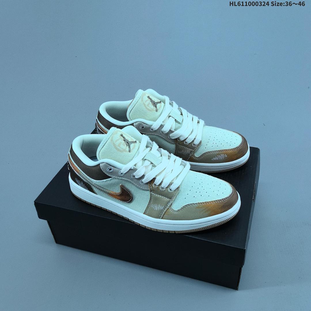 Air Jordan 1 Low SE "Multi-Color Distressed" AJ1 1 aj1 1 Jo