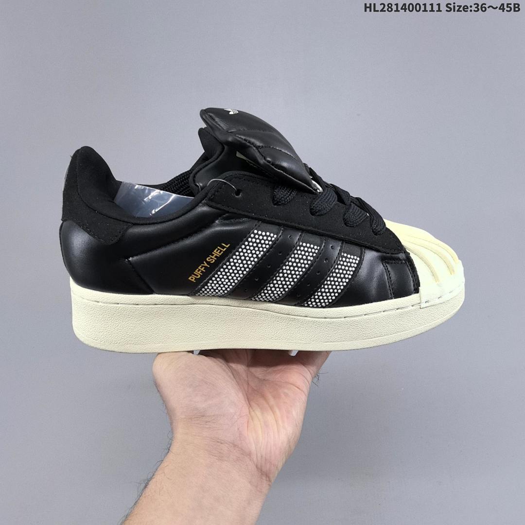 / Adidas Originals Superstar”Black/White“ Superstar Fo - foto 9