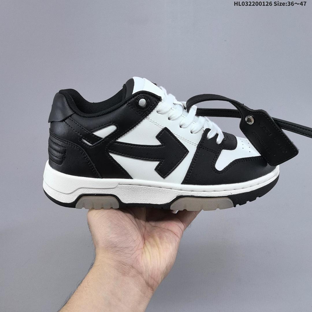 Off-WhiteÔäó c/o Virgil Abloh Out Of Office Low-top Leather OW OFF-White Sneakers" - foto 18