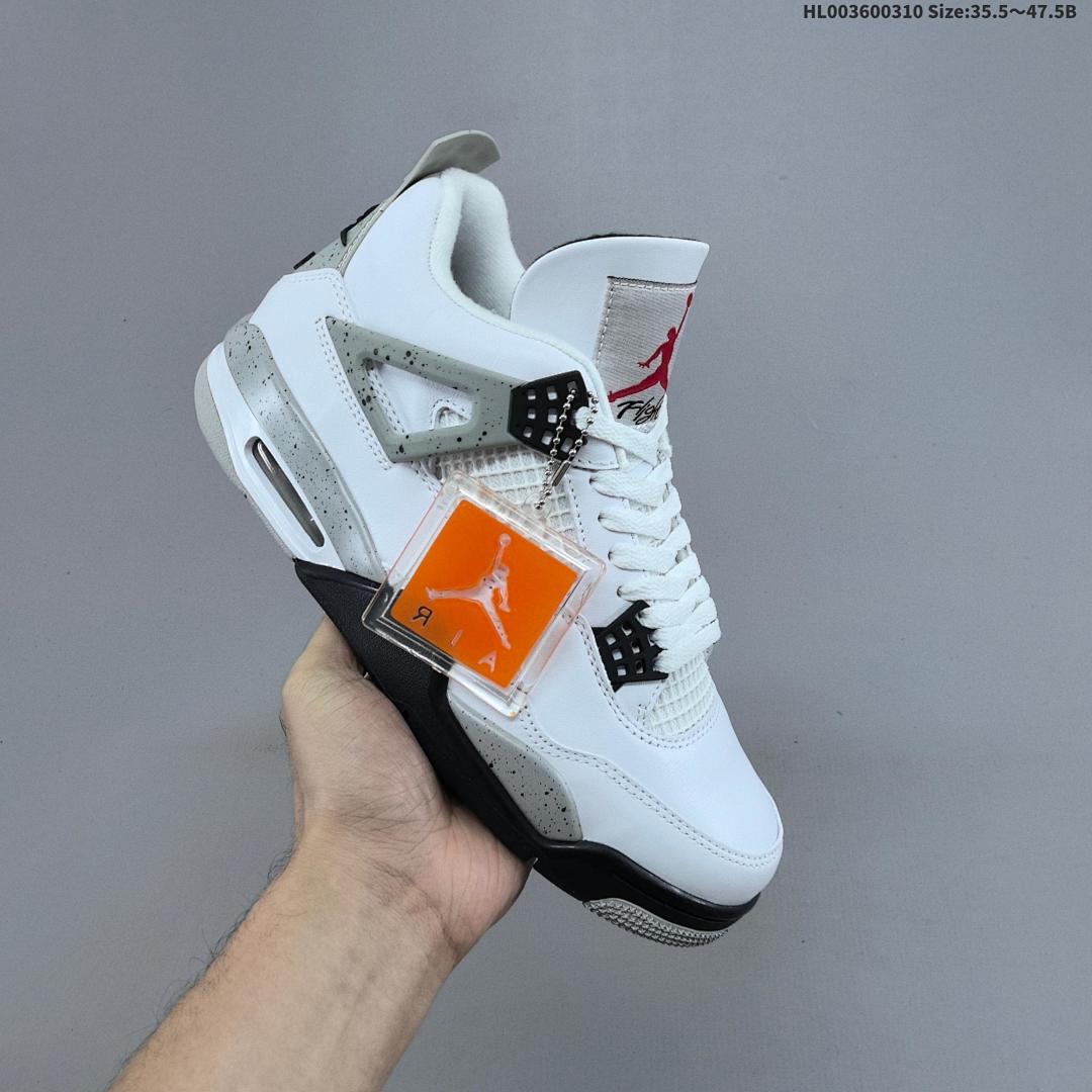 Air Jordan 4 Retro OG "Cement" AJ4 4 aj4 4 - foto 3