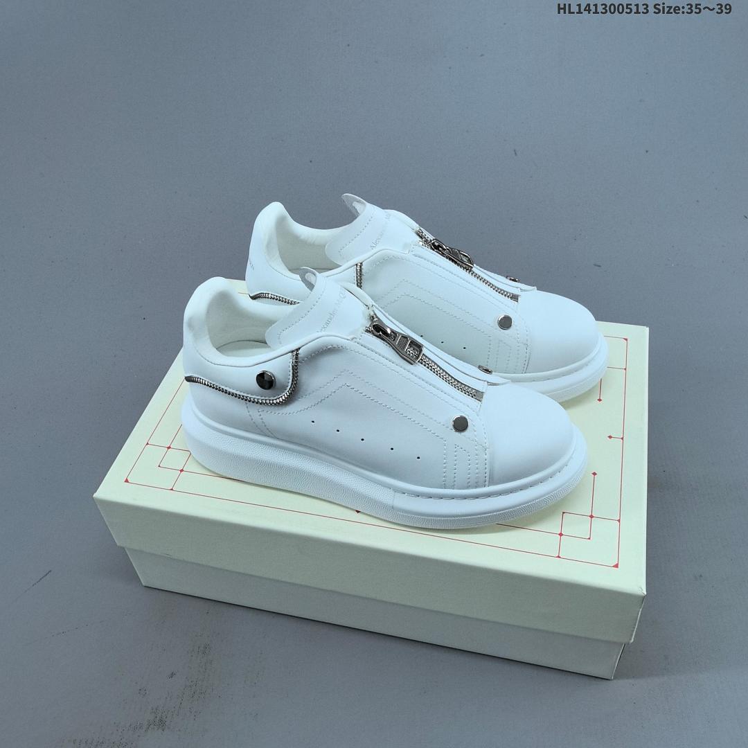 Alexander McQueen · Sole Leather Sneakers HL141300513 Size 39 - foto 3